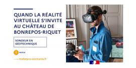 Quand la réalité virtuelle s’invite au château de Bonrepos-Riquet…