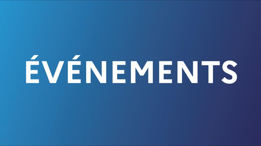 bannièe événements